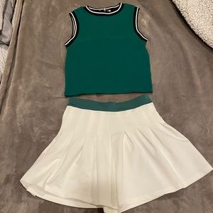 Tennis outfit from Francesca’s